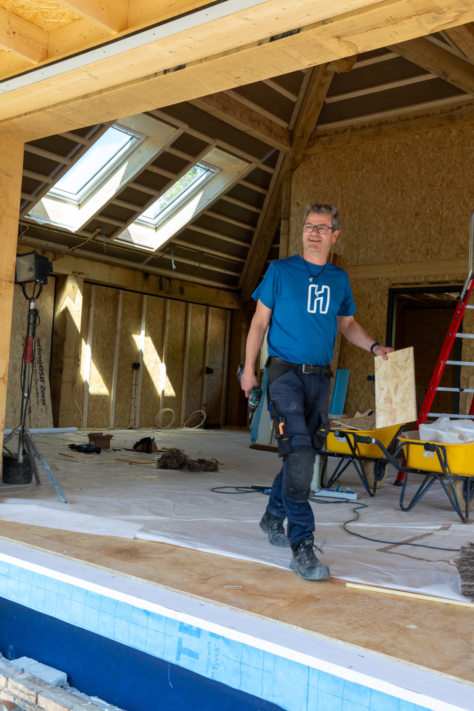 Werk aan een project